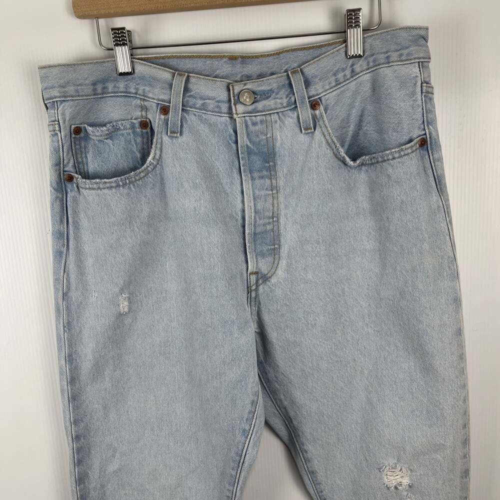 Levi’s 501 Red Tag Skinny Filiforme Tapered Faded Jeans Womens Size 32/28